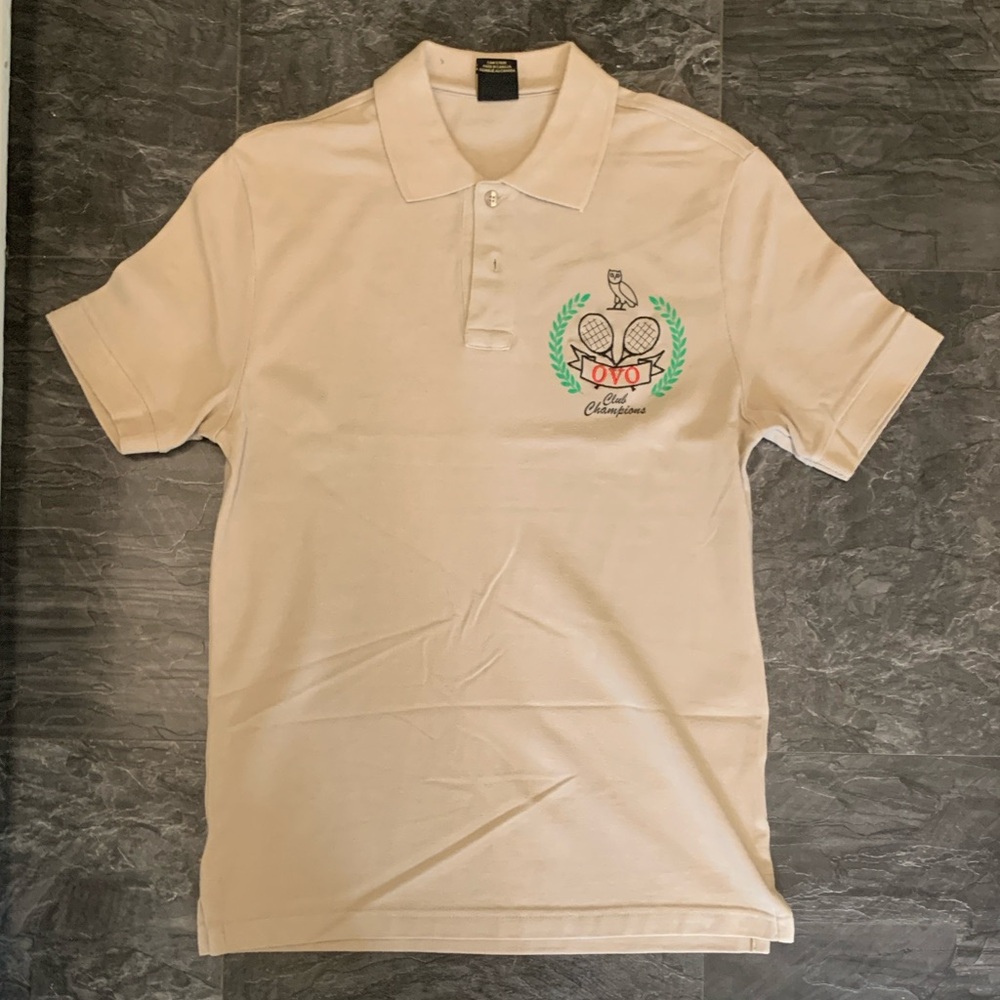 Men's Polo Shirt with Embroidered OVO Logo - Picture 9 of 10